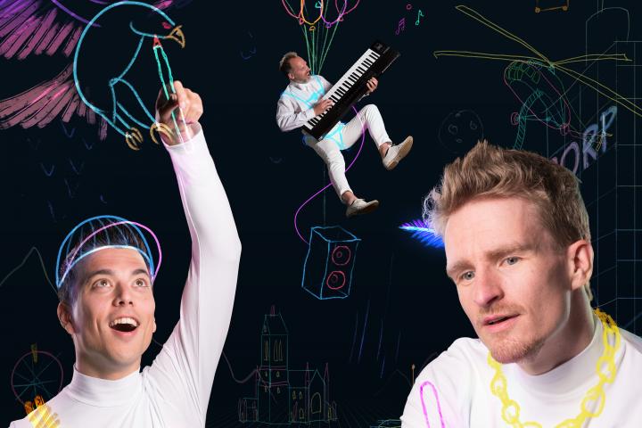 Andries Tunru en Stefan Hendrikx